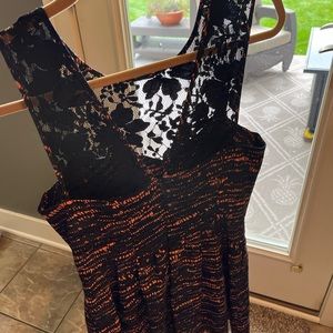 Gorgeous A line BCBG dress, size 8 (runs smaller)